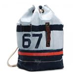 RalphLauren（ラルフローレン） バックパック X34SL04 4051781 87KK5 PAINTED ORANGE／WHITE／AV NAVY