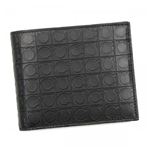 Ferragamo（フェラガモ） 二つ折り財布（小銭入れ付） MENS SLG GAMMA 669407 536856 CAFFE
