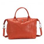 Longchamp（ロンシャン） ナナメガケバッグ LE PLIAGE CUIR 1515 461 PAPRIKA