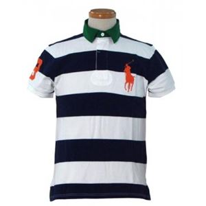 【2013年7月31日まで期間限定値下げ】RalphLauren（ラルフローレン） メンズポロシャツ K27S21 72747 FRENCH NAVY／WHITE