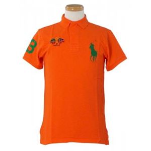 【2013年7月31日まで期間限定値下げ】RalphLauren（ラルフローレン） メンズポロシャツ K31SC20 77174 BRIGHT SIGNAL ORANGE