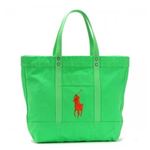 RalphLauren（ラルフローレン） トートバッグ BIG PP TOTE 4051582 25LEK FORCE GREEN