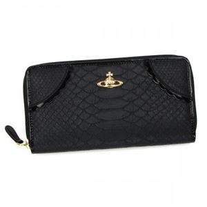 Vivienne Westwood（ヴィヴィアンウエストウッド） 長財布 FRILLY SNAKE 5140VV126 NERO
