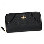 Vivienne Westwood（ヴィヴィアンウエストウッド） 長財布 FRILLY SNAKE 5140VV126 NERO