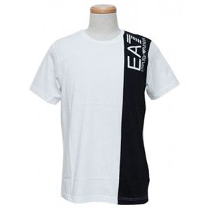 EA7（イーエーセブン） メンズTシャツ 273411 10 WHITE／BLACK