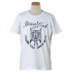 DIESEL（ディーゼル） メンズTシャツ 00CXEX 100 WHITE