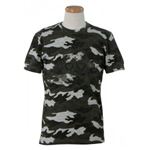 HYDROGEN（ハイドロゲン） メンズTシャツ 114027 397 GREEN CAMOUFLAGE