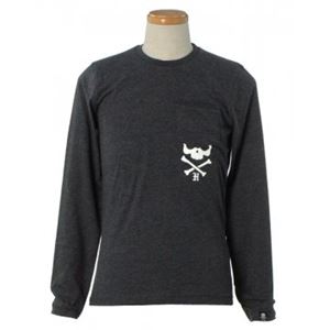 HYDROGEN（ハイドロゲン） メンズTシャツ 110061 545 BLACK MELANGE