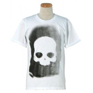HYDROGEN（ハイドロゲン） メンズTシャツ 120102 77 WHITE／BLACK