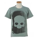 HYDROGEN（ハイドロゲン） メンズTシャツ 120102 731 GREEN MILITARY／BLACK