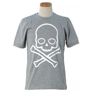 HYDROGEN（ハイドロゲン） メンズTシャツ 124005 682 GREY MELANGE／WHITE
