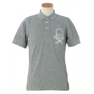 HYDROGEN（ハイドロゲン） メンズポロシャツ 124006 682 GREY MELANGE／WHITE