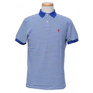 RalphLauren（ラルフローレン） メンズポロシャツ K31SC22 76280 GRAPHIC ROYAL／WHITE