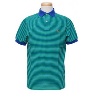 RalphLauren（ラルフローレン） メンズポロシャツ K31SC22 76284 TILLER GREEN／RUGBY ROYAL