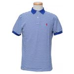 RalphLauren（ラルフローレン） メンズポロシャツ K31SC22 76280 GRAPHIC ROYAL／WHITE