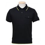 MONCLER（モンクレール） メンズポロシャツ 83048-00 991 BLACK／WHITE