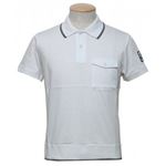 MONCLER（モンクレール） メンズポロシャツ 83048-00 1 WHITE／NAVY