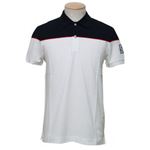 MONCLER（モンクレール） メンズポロシャツ 83046-00 85 WHITE／BLUE