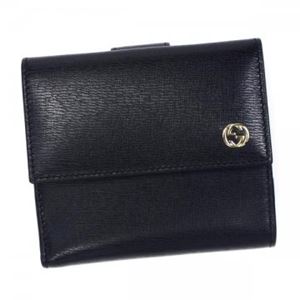 Gucci（グッチ） Wホック財布 309704 1000 BLACK