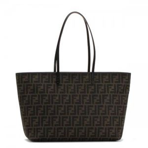 Fendi（フェンディ） トートバッグ 異素材 8BH185 F0QT2 TABACCO／MORO
