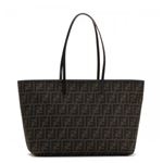 Fendi（フェンディ） トートバッグ 異素材 8BH185 F0QT2 TABACCO／MORO