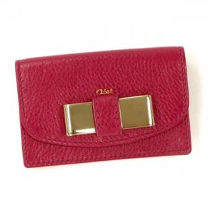 Chloe（クロエ） カードケース LILY 3P0550 52D PEONY RED