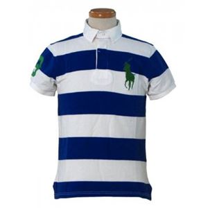 RalphLauren（ラルフローレン） メンズポロシャツ K27S21 72744 RUGBY ROYAL／WHITE