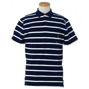 RalphLauren（ラルフローレン） メンズポロシャツ K31SC21 76255 NEWPORT NAVY／WHITE