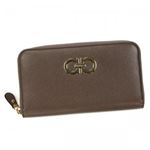 Ferragamo（フェラガモ） 長財布 GANCINI ICONA VITTEL 22B300 557330 DEEP TAUPE