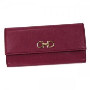 Ferragamo（フェラガモ） 長財布 GANCINI ICONA VITTEL 22B855 549364 CORNIOLA