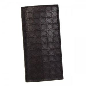 Ferragamo(フェラガモ) 長財布 MENS SLG GAMMA 669413 536916 CAFFE