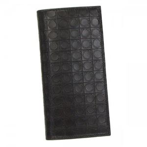 Ferragamo(フェラガモ) 長財布 MENS SLG GAMMA 669413 552598 DARK RAIN
