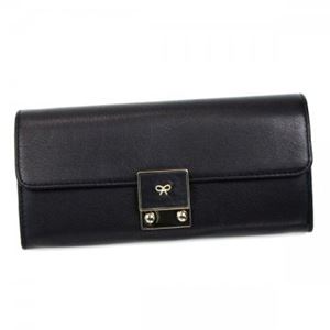 Anya Hindmarch（アニヤハインドマーチ） 長財布 BLACK