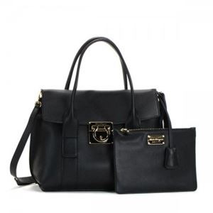 Ferragamo（フェラガモ） ハンドバッグ クリケットペカリー 21D941 548017 NERO