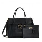 Ferragamo（フェラガモ） ハンドバッグ クリケットペカリー 21D941 548017 NERO