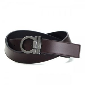 Ferragamo（フェラガモ） ベルト 678647 HICKORY／NERO