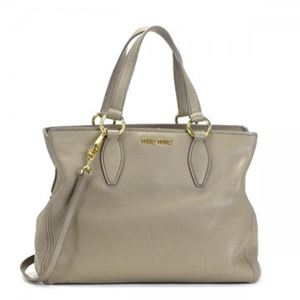 MIUMIU（ミュウミュウ） ナナメガケバッグ VITELLO CARIBU RN0890 F0314 VISONE