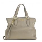 MIUMIU（ミュウミュウ） ナナメガケバッグ VITELLO CARIBU RN0890 F0314 VISONE