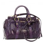 MIUMIU（ミュウミュウ） ハンドバッグ VITELLO LUX RT0383 10F MUGHETTO