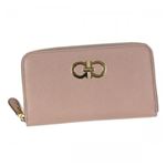 Ferragamo（フェラガモ） 長財布 GANCINI ICONA VITTEL 22B300 549483 NOCTURNE ROSE／CORNIOLA