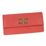 Ferragamo（フェラガモ） 長財布 GANCINI ICONA VITTEL 227121 549877 MORNING ROSE