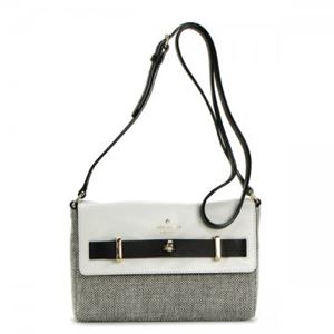 KATE SPADE（ケイトスペード） ナナメガケバッグ BOURBON STREET FABRI PXRU4271 998 BLACK／CUMULUS