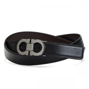 Ferragamo（フェラガモ） ベルト 671041 517938 NERO TABACCO