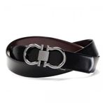 Ferragamo（フェラガモ） ベルト 676031 328632 NERO HICKORY