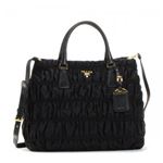 Prada（プラダ） トートバッグ TESSUTO GOUFFRE B1789L F0002 NERO