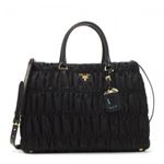 Prada（プラダ） トートバッグ TESSUTO GOUFFRE B2475L F0002 NERO