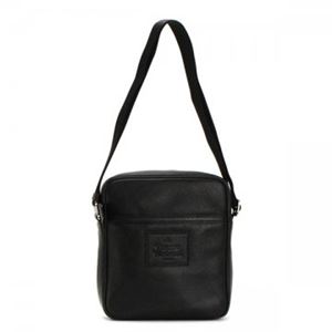 Vivienne Westwood（ヴィヴィアンウエストウッド） ナナメガケバッグ MAN LEATHER 13289 BLACK