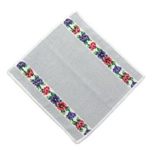 Feiler（フェイラー） タオル タオル30X30 ANEMONE WHITE 210 SILVER