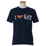 EA7（イーエーセブン） メンズTシャツ 273006 2836 BLUE NOTTE