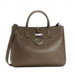 Longchamp（ロンシャン） ハンドバッグ ROSEAU HERITAGE 1986 15 TAUPE